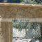 Luxury Hand Carved Beige Travertine Fireplace