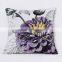 Wenyu white custom printing cushion linen with cushion filling cushion cover