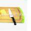 bamboo cheese chopping block with glass dome,plastic cutting board,calcium silicon board,bamboo dinnerware