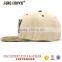 new design style 6 panel leather patch snapback hats