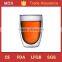 Handblown 350ml heat resistant egg double wall glass cup                        
                                                Quality Choice