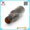 Empty 120ml round embossed amber glass syrup medicine bottle