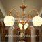 jade European Classical Style decorative Ceiling 3 heads 608-3H