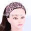 Deshine Women Leopard Cotton Stretch Headbands ZX1645a