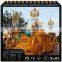 Cetnology-fiberglass cartoon float fiberglass cartoon float decorated vehicle