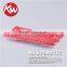KW-0006 2016 New Fashion Flower Pink Plastic disposable Frozen Sushi Food tray (215*118*24mm) PS/BOPS Material