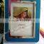 silver plastic edge covering 5x7 glitter MDF photo picture frame