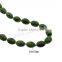 Ruby in Zoisite Necklace, zinc alloy lobster clasp, Oval, natural