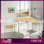 902-2B Dining table set/wooden table set/restaurant wood table with 4 chairs