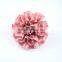 Carnation handmade ribbon flower brooches