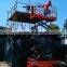 8M Mobile Hydraulic Scissor Lift,self-propelled Rough Terrain Scissor Lift,aluminum Hydraulic Scissor Lift for Sale