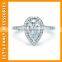 popular design cheap wedding jewelry tungsten ring for women PGRG0053