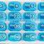 Monthly pill organizing pods plastic Pill box 31days pill box