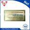metal name card