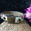 Leopard Print Horse Hair Thin Truth Leather Bracelet