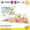 Animal park soft plush toy baby blanket with motion gym