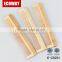 eco-friendly bamboo material cheap hotel bathroom hair comb