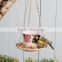 Hanging teapot ceramic bird feeder parts