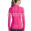 supplex/spandex dry fit womens fitness jacket