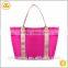  china wholesale microfiber polyester multifunctional tote nappy diaper bag