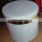 Marble Canister With Brass