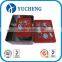 Christmas rectangle gift metal tin boxes set