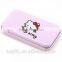 Hot Sell Synthetic Hair 7PCS Pink Hello Kitty Small Brush Set With Tin Box