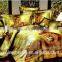 Reactive animal designs 100% polyester fabric colorful 3d duvet cover home textile