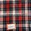 Woven fabric 100% cotton plaid children school uniform fabric