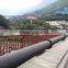 Steel rubber composite pipe for mining