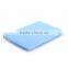silk laptop holster Hard Carrying Case Sleeve for Macbook White Unibody, blue