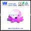 factory supply floating bath rubber flashing baby toy animal