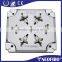 Low undercut high precision fiber optic square polishing jig