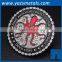 hot sales engrave metal enamel trolley coin