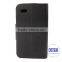 C&T Customized black wallet leather case for blackberry q5