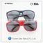 Woman fashion polarized sunglasses (or pc/tac lens) in red or black