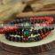 Colorful charming handmade ceramic beads bangle jewelry