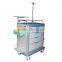 Excellent Quality Patient Cheap Clinic Emergency Trolley Price