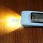 USB rechargeable Rainproof LCD Backlight Bike Odometer 300 lumen led bicycle light