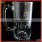 promotional glass mug stanley cup shaped beer mug