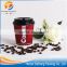 Disposal paper coffee cups with printed logo beverage paper cup