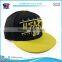 2016 fashion two tone custom acrylic snapback cap