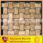 natural beige marble bones shape marble mosaic tile