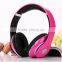 Mobile phone Wireless Bluetooth Headphones(Pink)