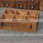 man make multifunction high quality customized wooden box without lid
