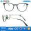 2016 Fashionable TR90 Frame Rounded Shape with Metal Temples b Memory Glasses