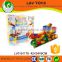 Happy ball rail grounder educational big blocks toys set for kids