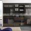 Solid wood Veneer MDF high glossy bedroom wardrobe