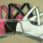 Fashionable Breathable Seamless Bra with Removable Pad,Lady's Fitness Wear Training Wear space Dye Sport Bra