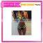 BSC053 2016 Open sexy women fission pure triangle bikini swimwear